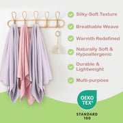 Organic Cotton Muslin Baby Blanket