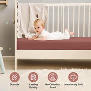 Organic Cotton Muslin Crib Sheets (Set of 2)