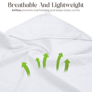 Premium Bamboo Baby Hooded Towel For Infant
