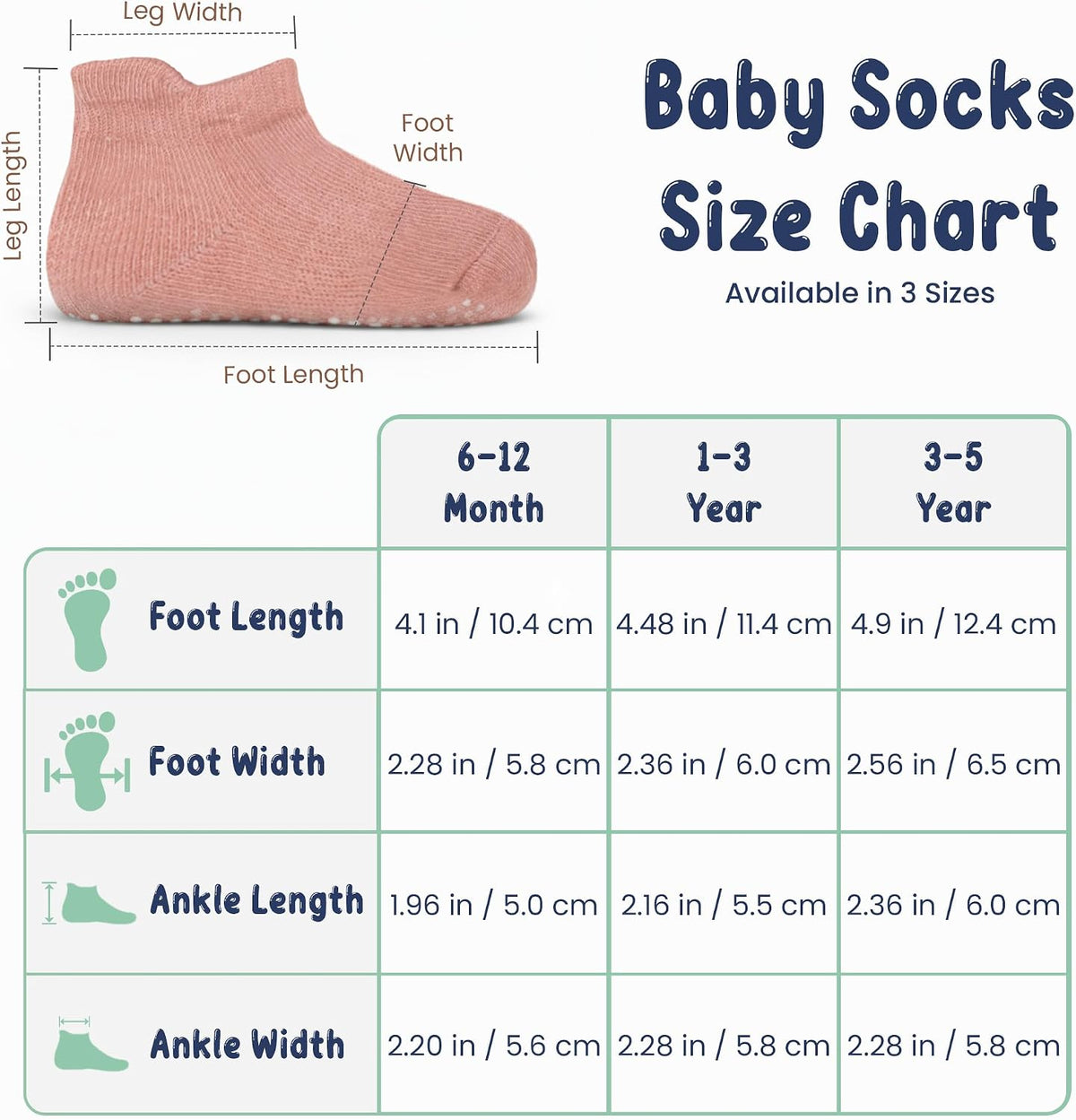 Organic Cotton Ankle Socks