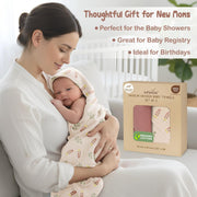 Organic Cotton Muslin Baby Hooded Towels