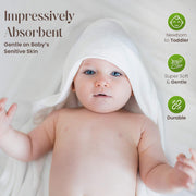Premium Bamboo Baby Hooded Towel For Infant