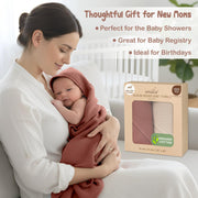 Organic Cotton Muslin Baby Hooded Towels