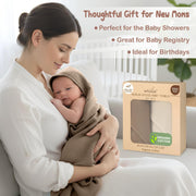 Organic Cotton Muslin Baby Hooded Towels