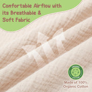Premium Muslin Nursing Cover for Mothers