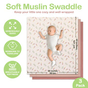 Organic Cotton Muslin Baby Blanket
