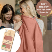 Premium Muslin Nursing Cover for Mothers