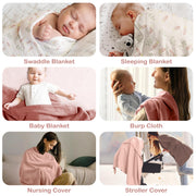 Organic Cotton Muslin Baby Blanket