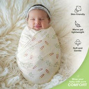 Organic Cotton Muslin Baby Blanket