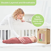 Organic Cotton Muslin Baby Blanket