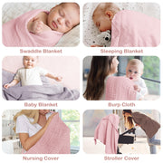 Organic Cotton Muslin Baby Blanket