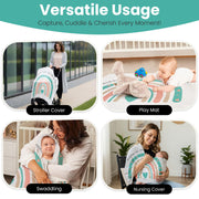 Premium Bamboo Baby Hooded Towel For Infant