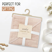 Organic Cotton Low-Twist Woven Hooded Baby Towels
