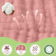 Organic Cotton Muslin Baby Hooded Towels