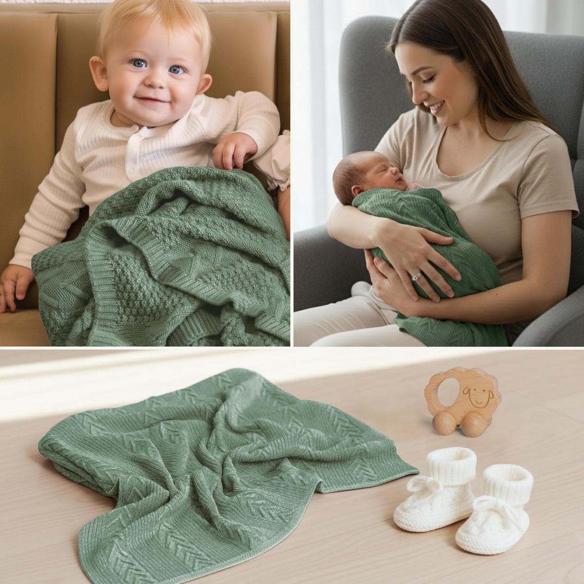 Organic Cotton Baby Blanket