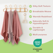 Organic Cotton Muslin Baby Blanket