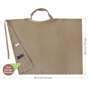 Premium Muslin Nursing Cover for Mothers