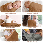 Organic Cotton Muslin Baby Blanket