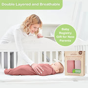 Organic Cotton Muslin Baby Blanket