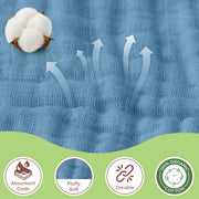 Organic Cotton Muslin Baby Hooded Towels