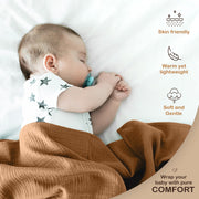 Organic Cotton Muslin Baby Blanket