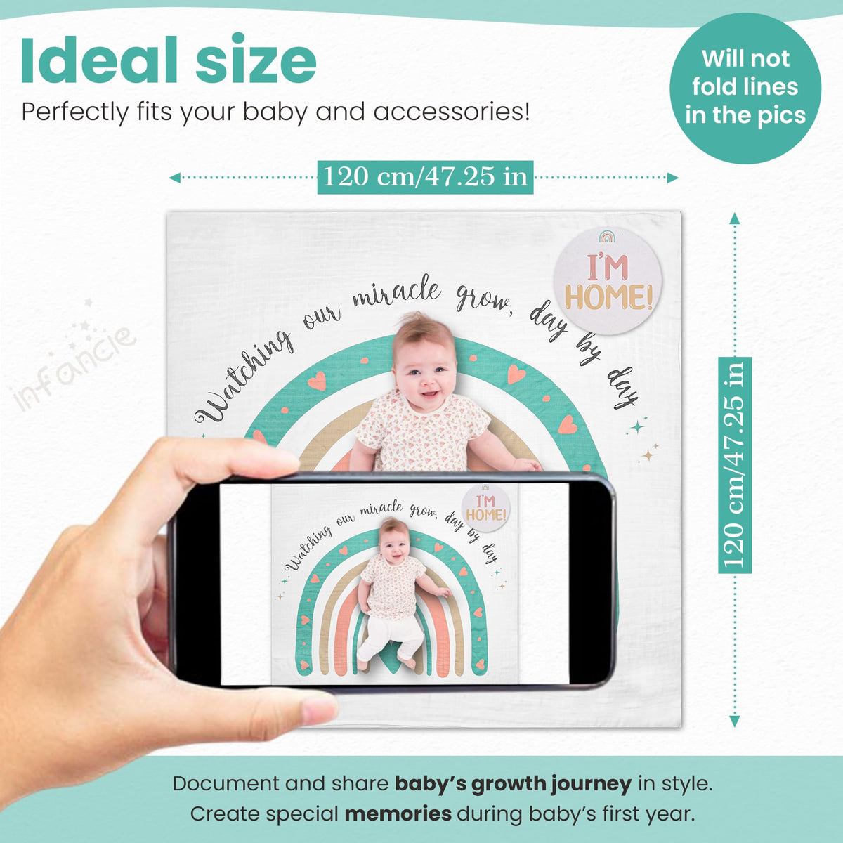 Premium Bamboo Baby Hooded Towel For Infant