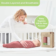 Organic Cotton Muslin Baby Blanket