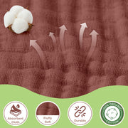 Organic Cotton Muslin Baby Hooded Towels