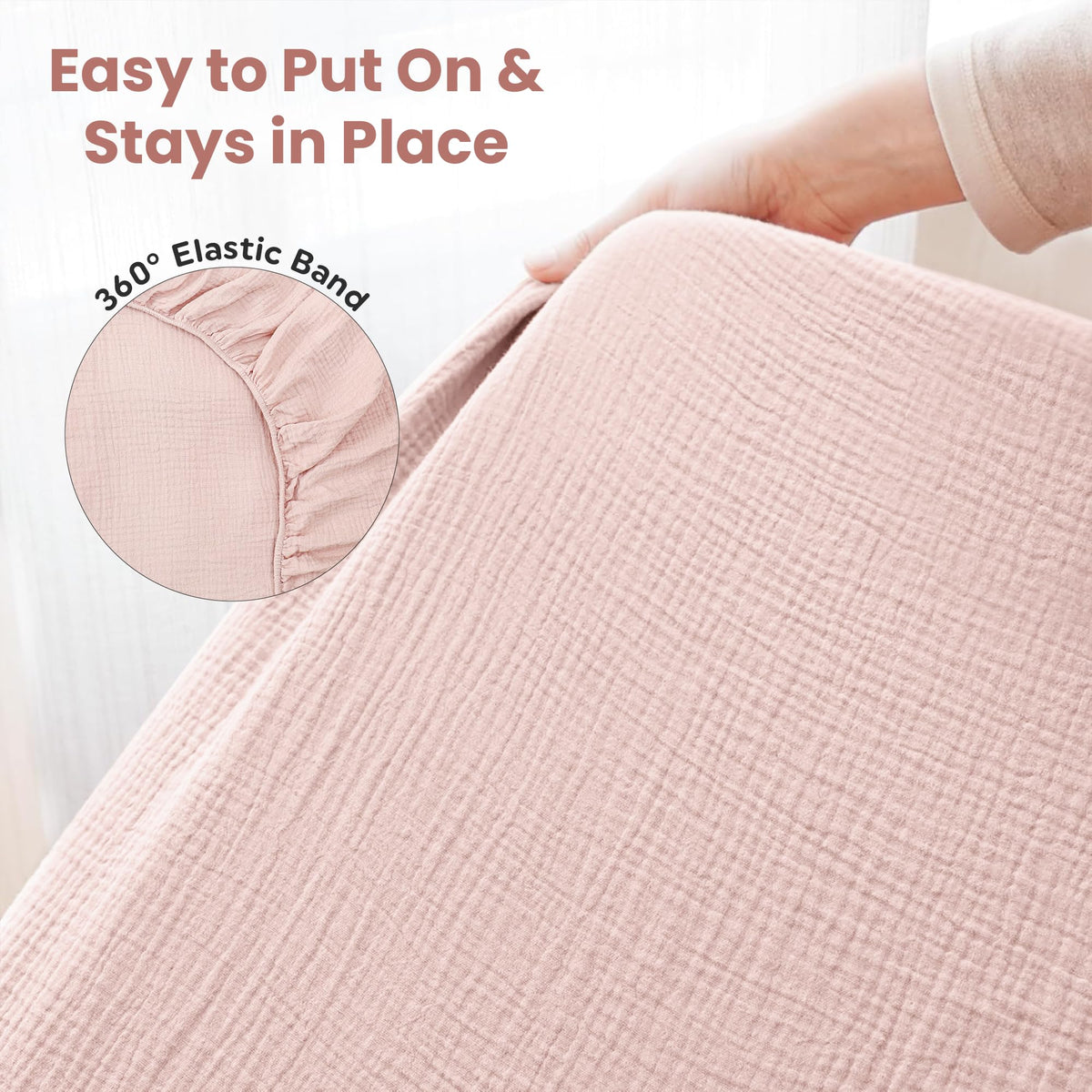 Organic Cotton Muslin Crib Sheets (Set of 2)