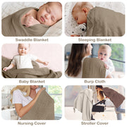 Organic Cotton Muslin Baby Blanket