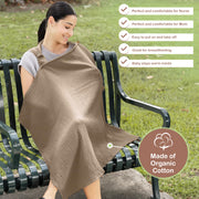 Premium Muslin Nursing Cover for Mothers