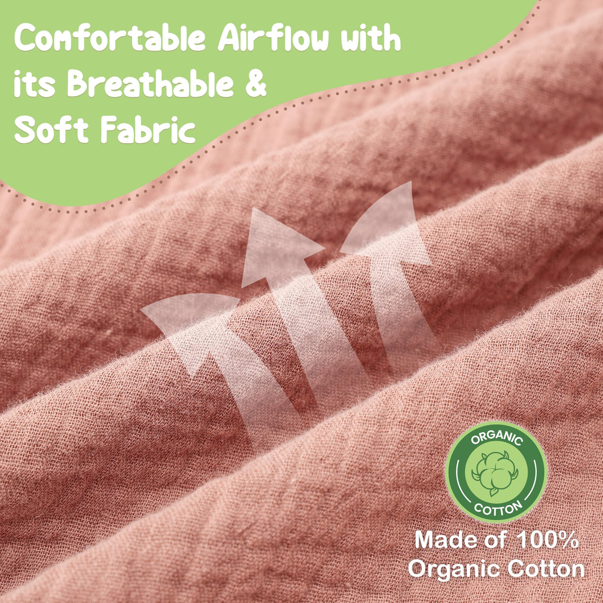 Premium Muslin Nursing Cover for Mothers