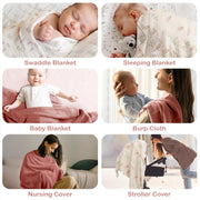 Organic Cotton Muslin Baby Blanket