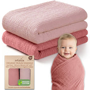 Organic Cotton Muslin Baby Blanket